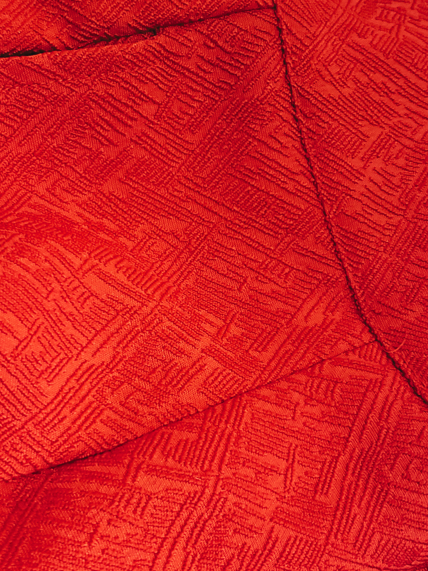 High Waist Jacquard Balloon Pants