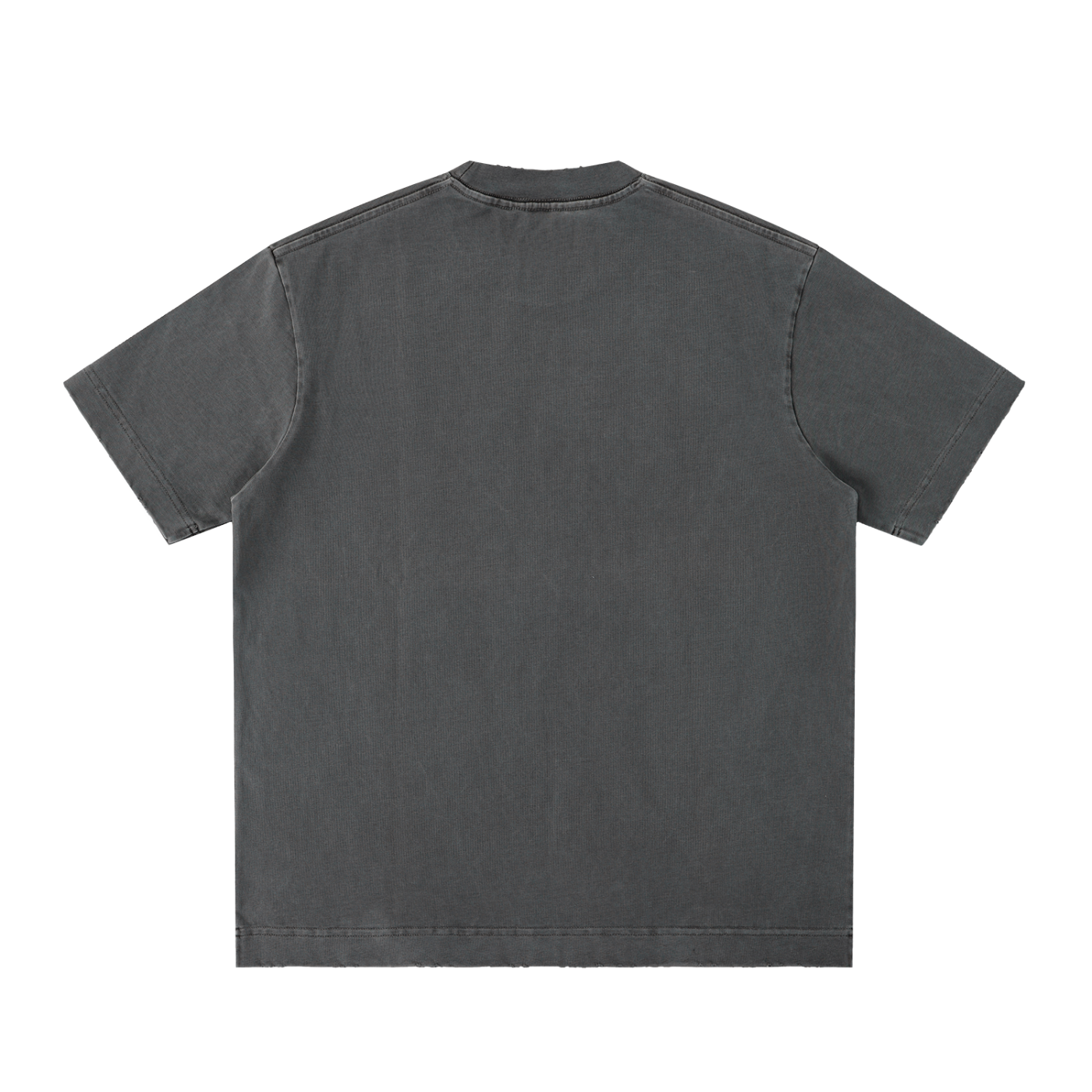 The Runway Collective Heavyweight Vintage Washed Frayed T-Shirt