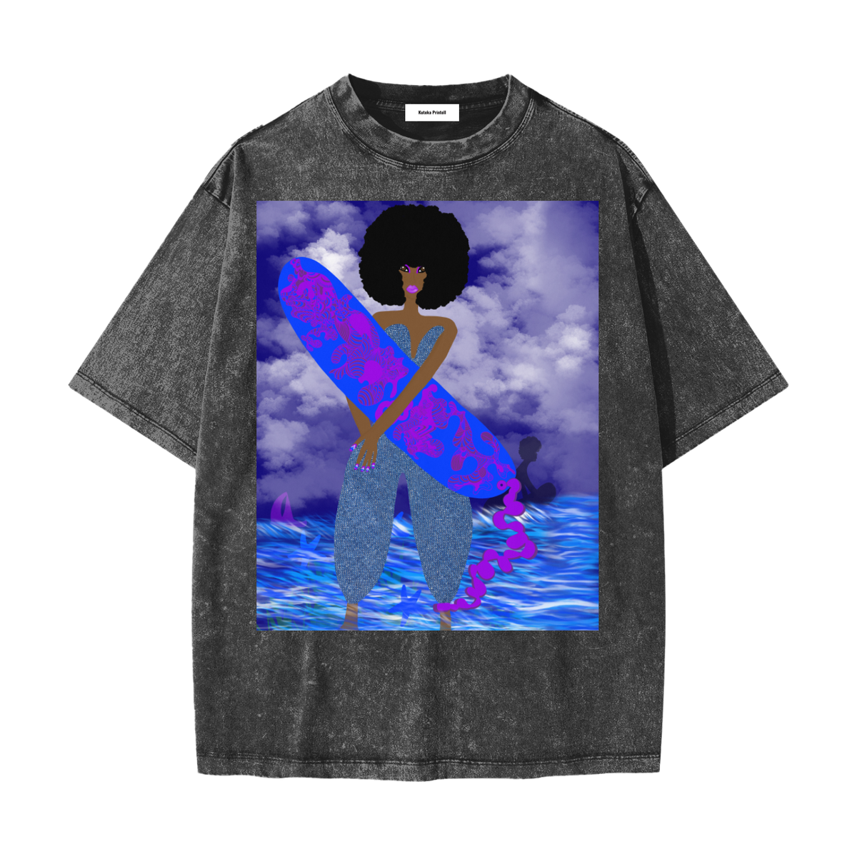 Surfer Heavyweight Snow Washed T-Shirt