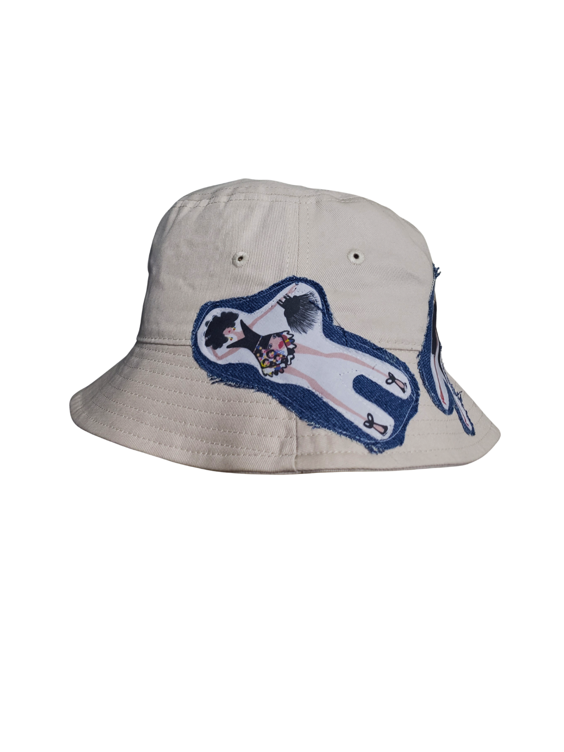 The Muse Patchwork Bucket Hat