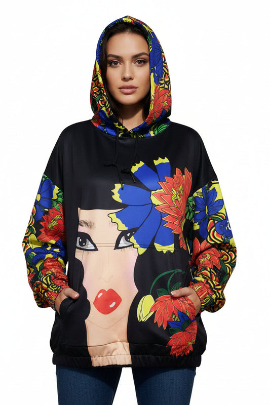 Dahlia Oversized Hoodie