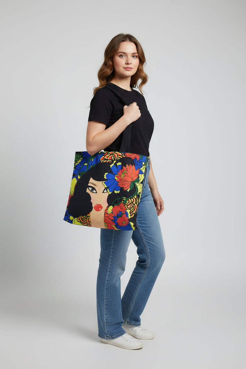 The Dahlia Market Tote