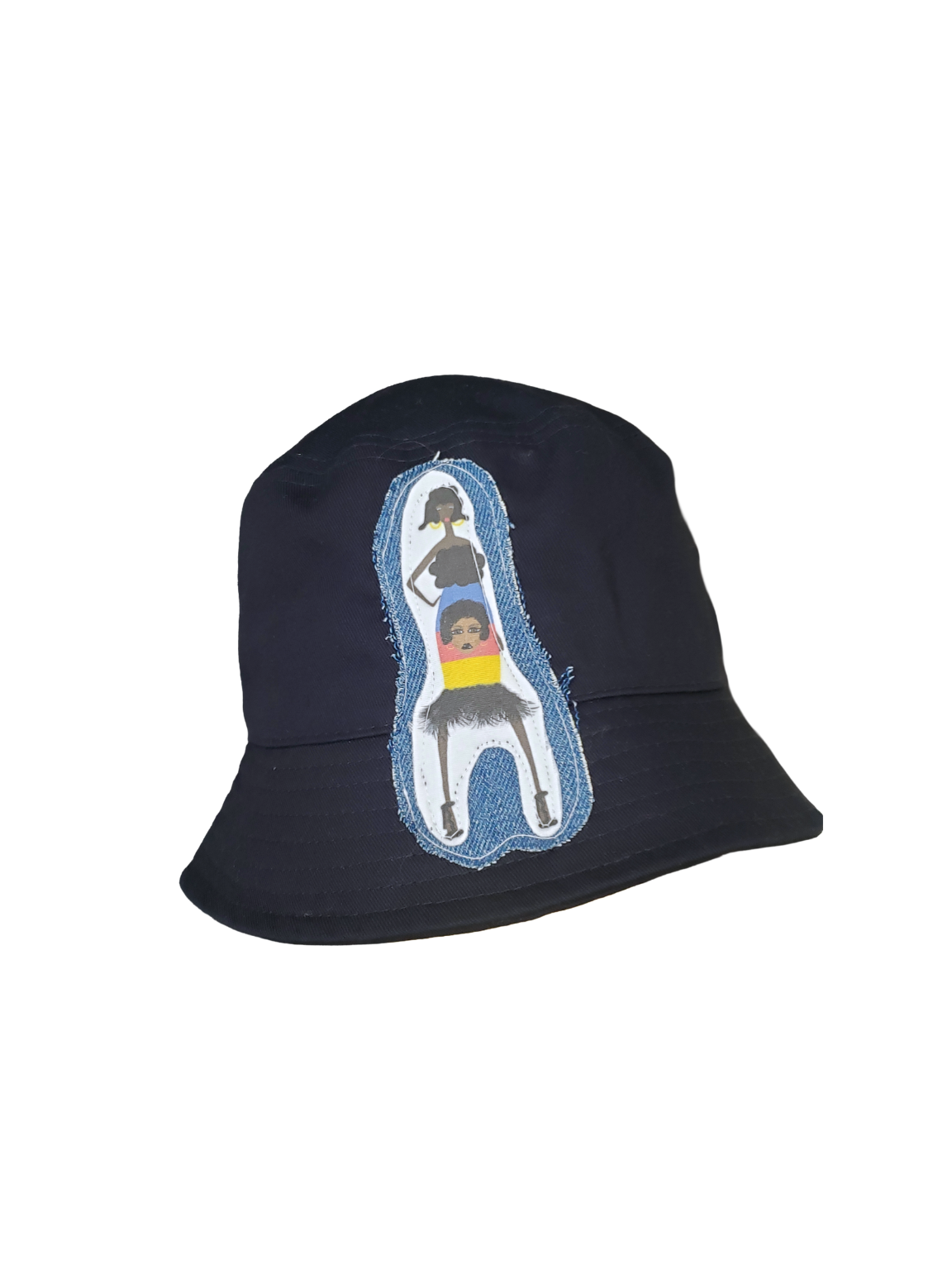 The Muse Patchwork Bucket Hat