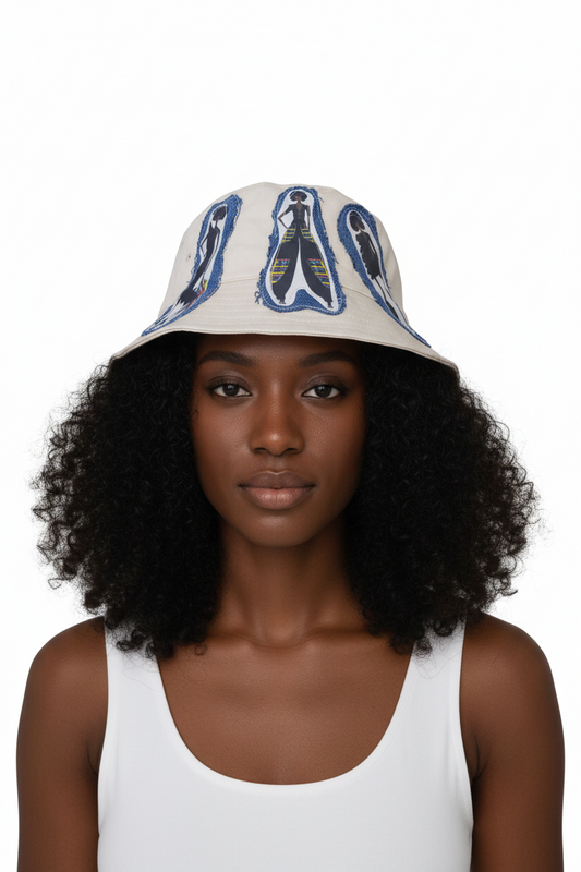 The Muse Patchwork Bucket Hat