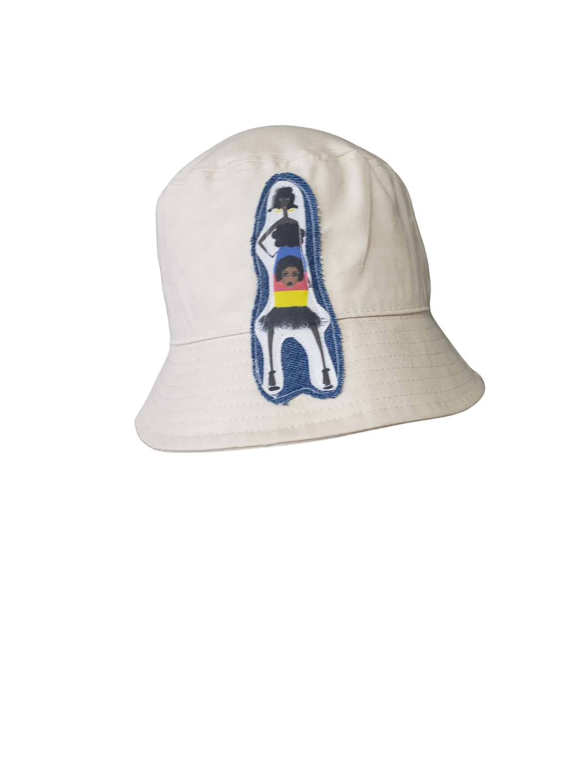 The Muse Patchwork Bucket Hat