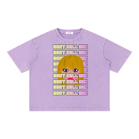 Sydney Mineral Wash Boxy Cotton T-Shirt
