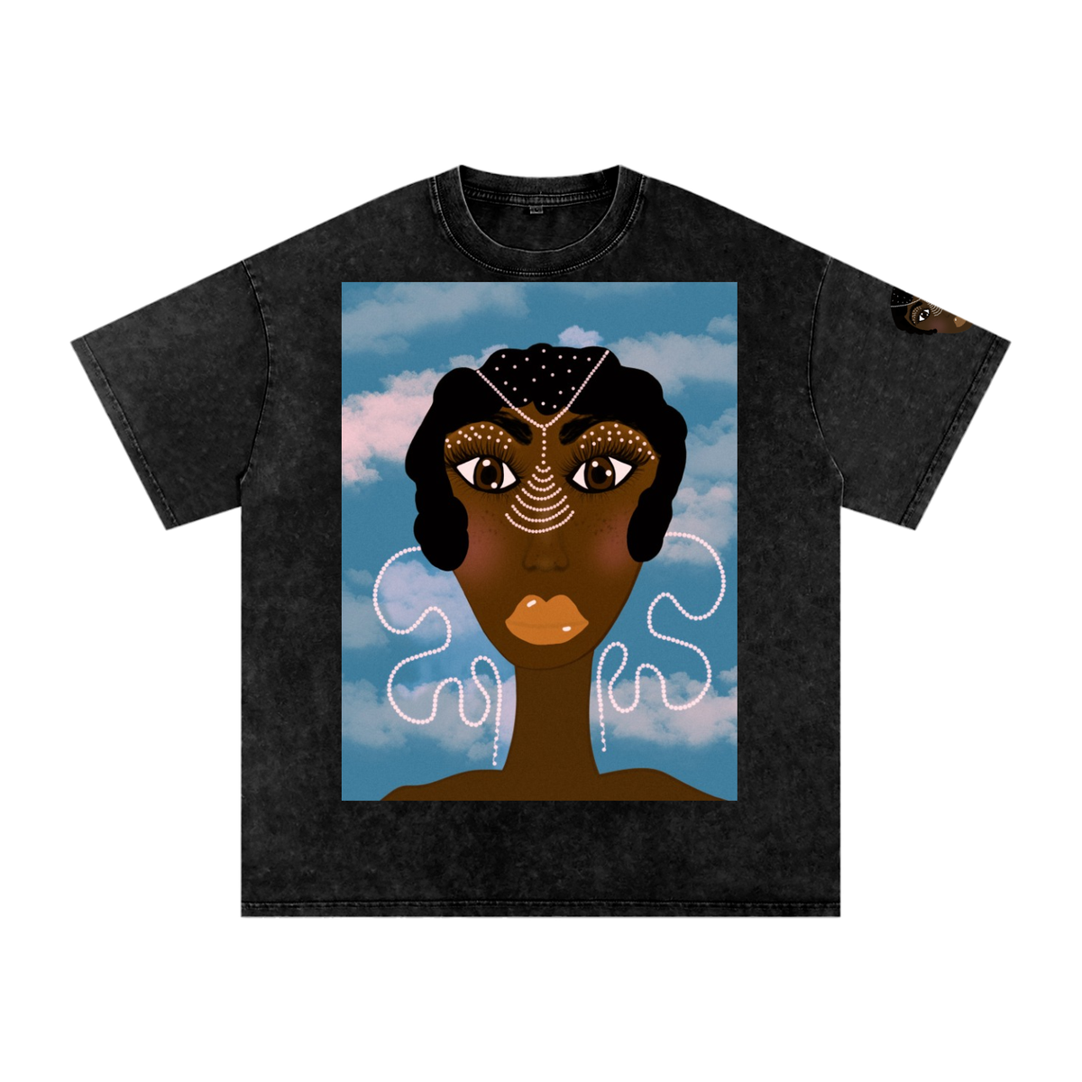 Simone Washed Oversized Cotton T-Shirt