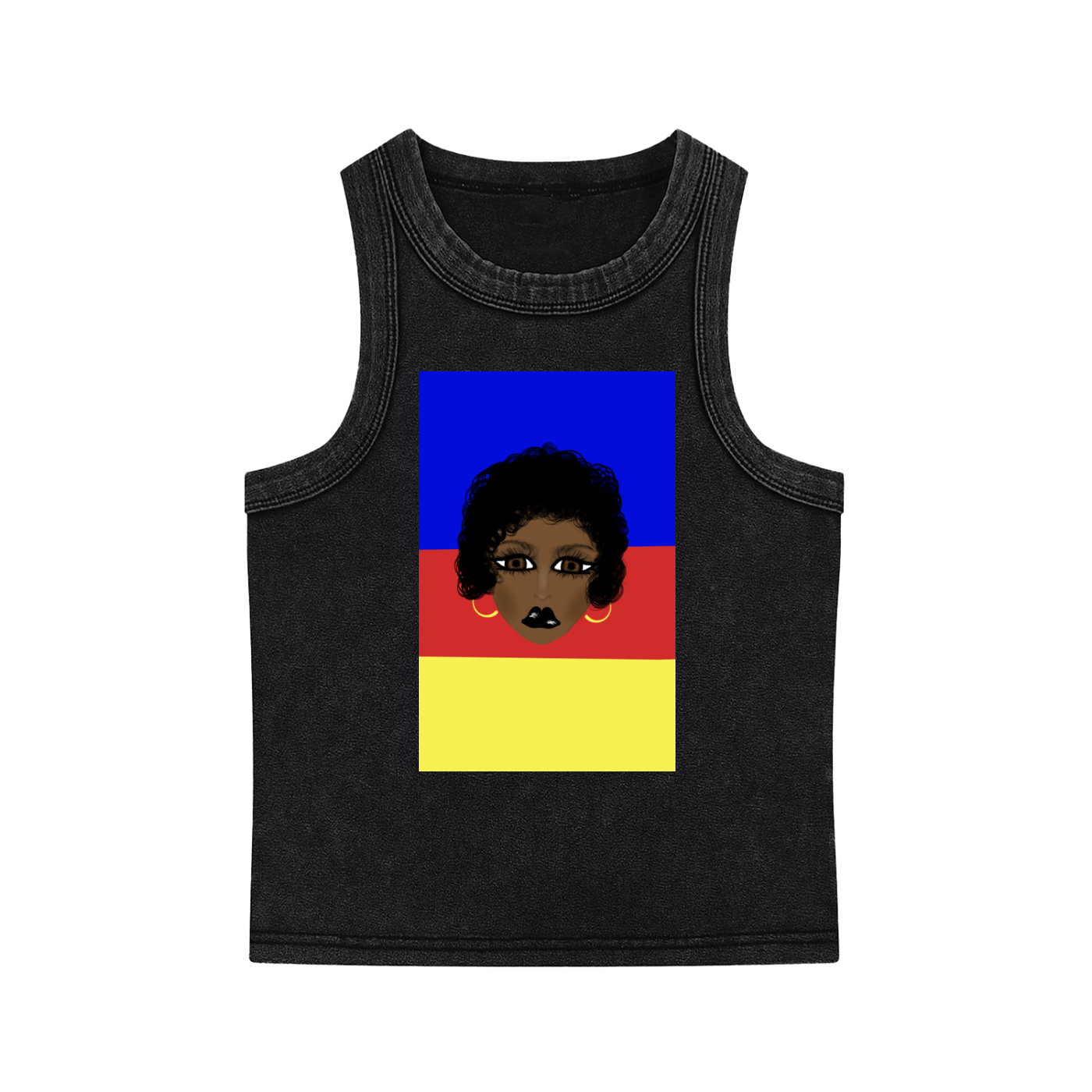 Zuri Snow Washed Tank Top