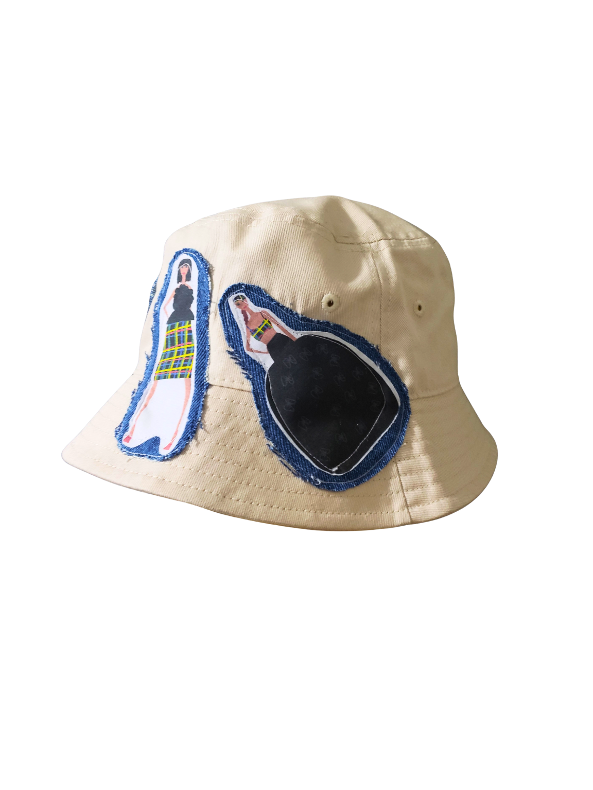 The Muse Patchwork Bucket Hat