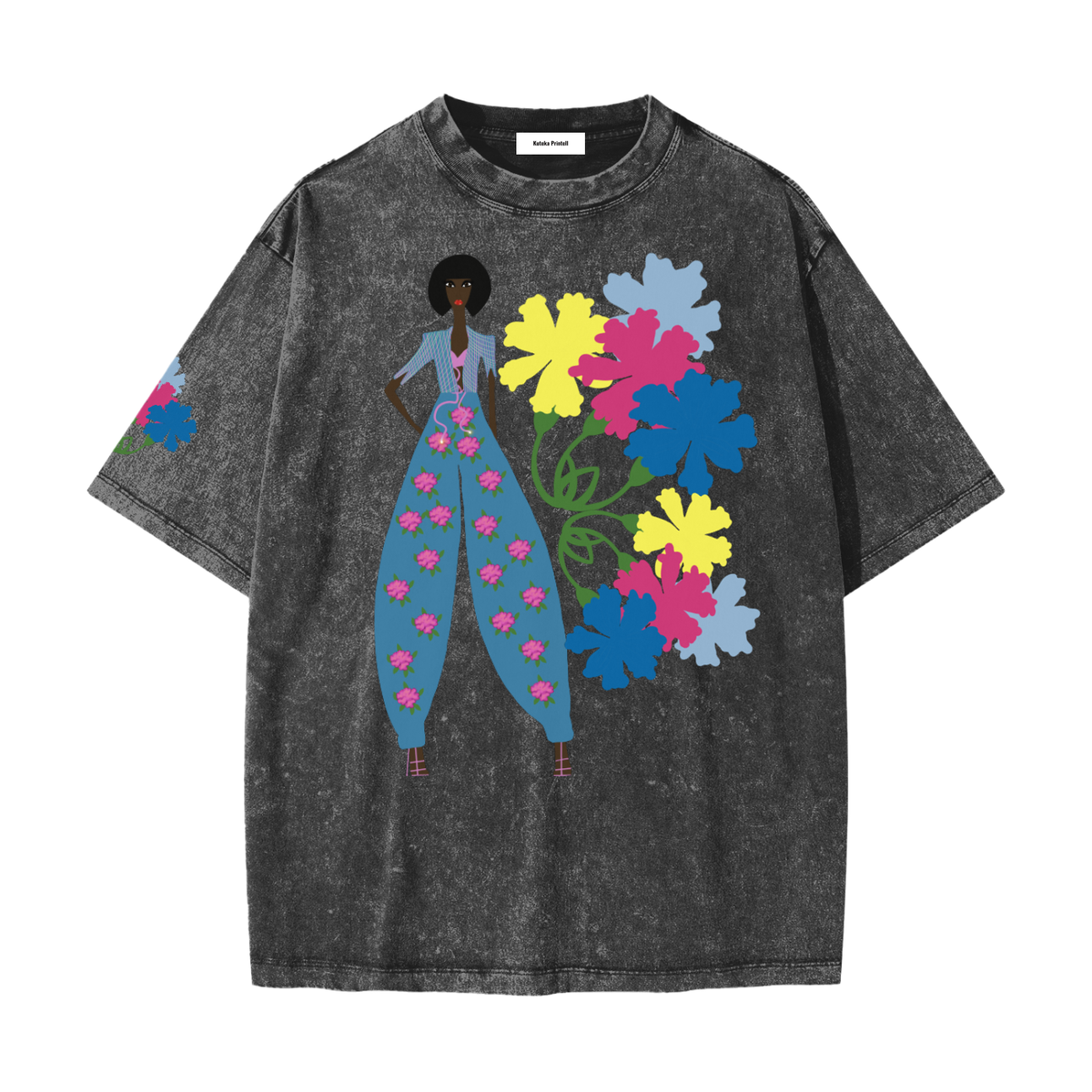 Stella Heavyweight Snow Washed Cotton T-Shirt