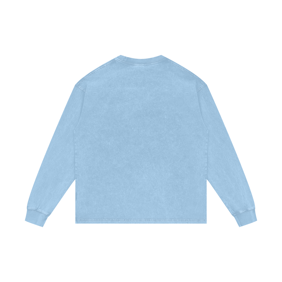 Cloud Couture Acid Wash Oversize Long Sleeve Cotton T-Shirt