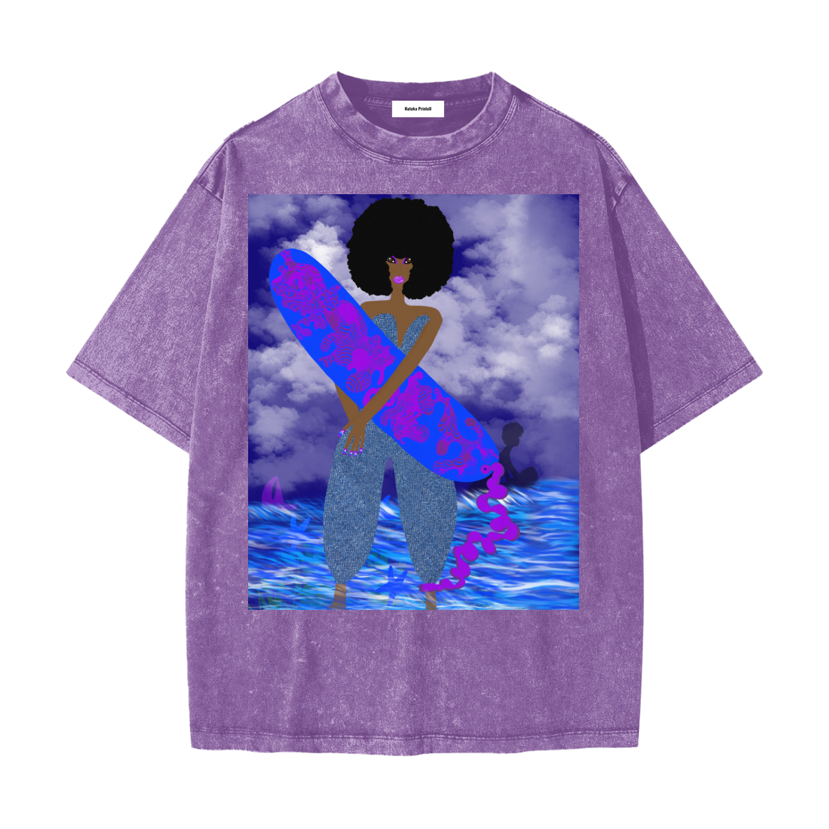 Surfer Heavyweight Snow Washed T-Shirt