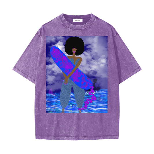 Surfer Heavyweight Snow Washed T-Shirt