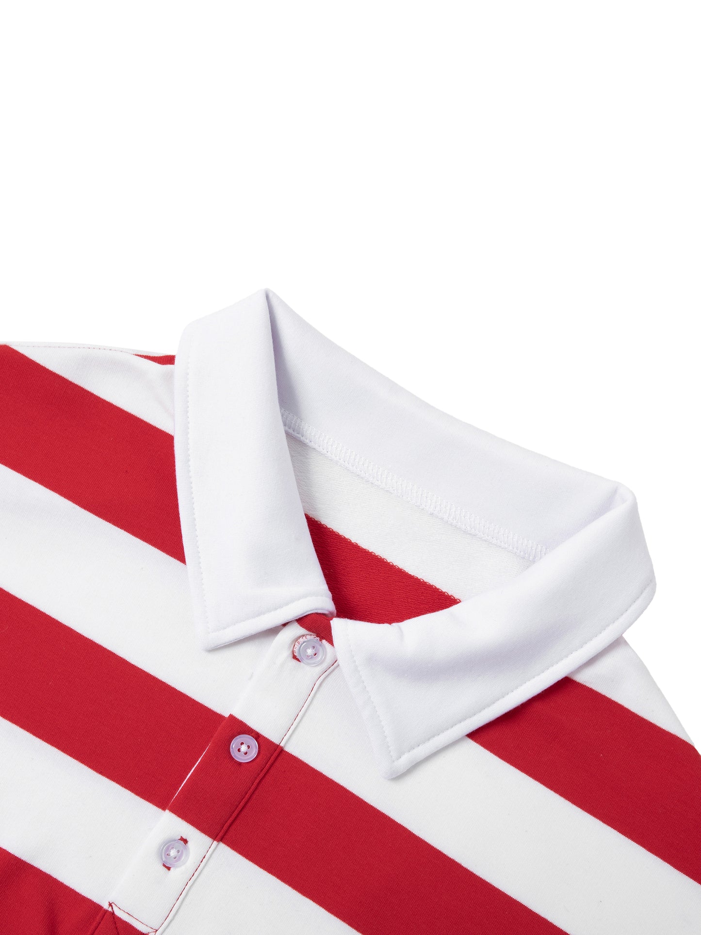 Fashion Duo Color Black Stripe Polo